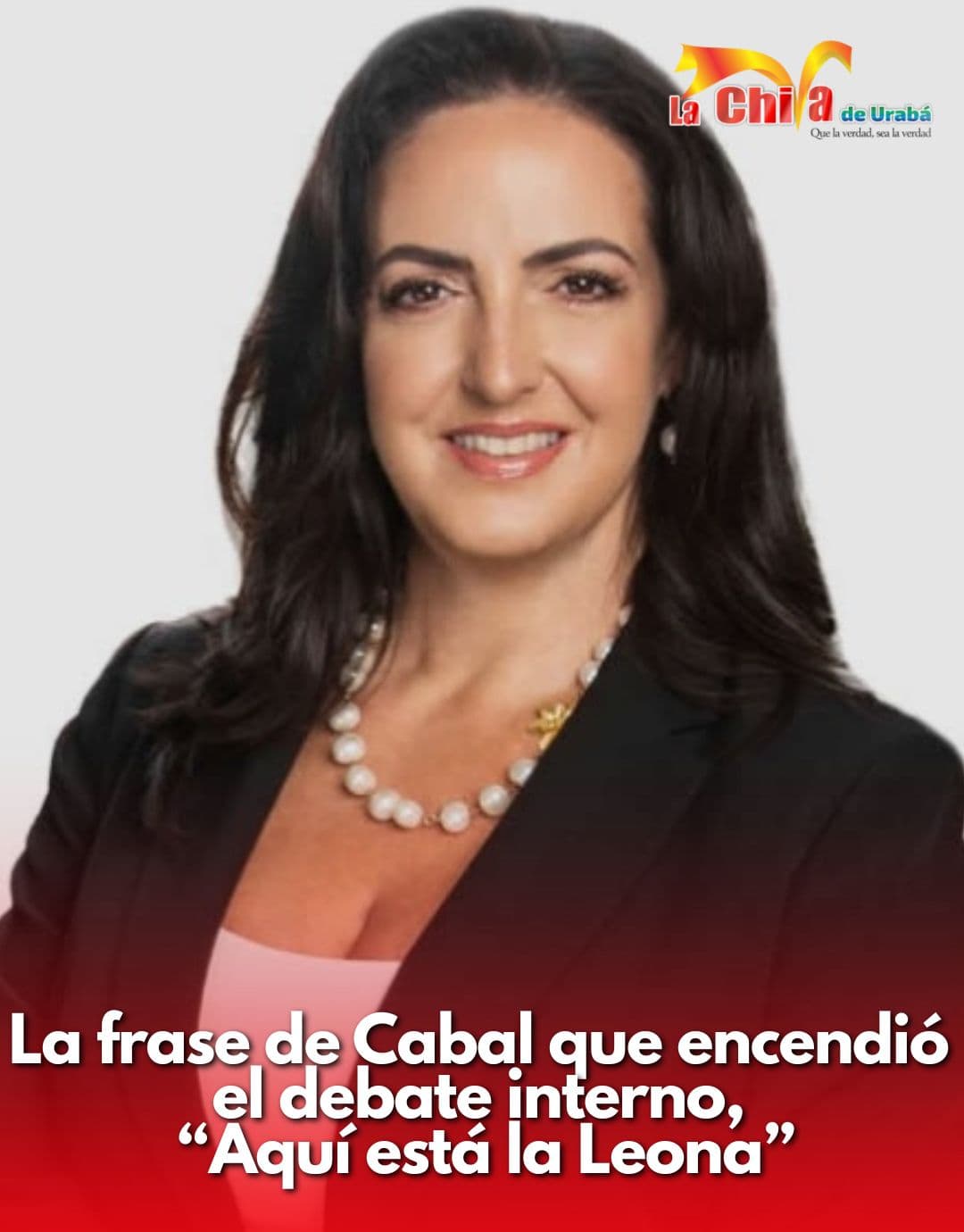 Frase de María Fernanda Cabal se volvió tendencia sobre su precandidatura presidencial