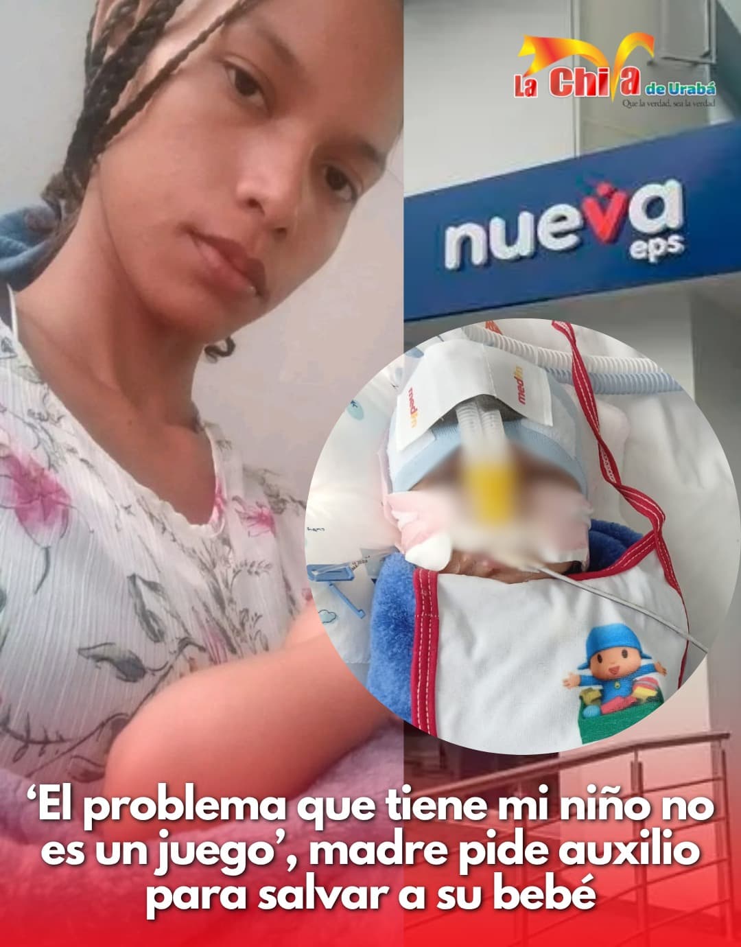 Denuncian demoras de EPS para autorizar tratamiento de bebé con cardiopatía