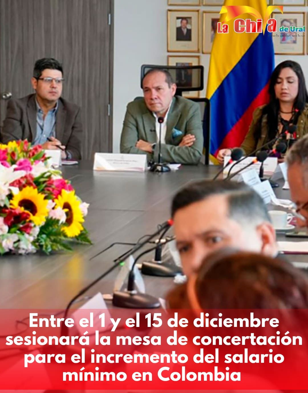 El primero de diciembre se iniciará la concertación del salario mínimo para 2026