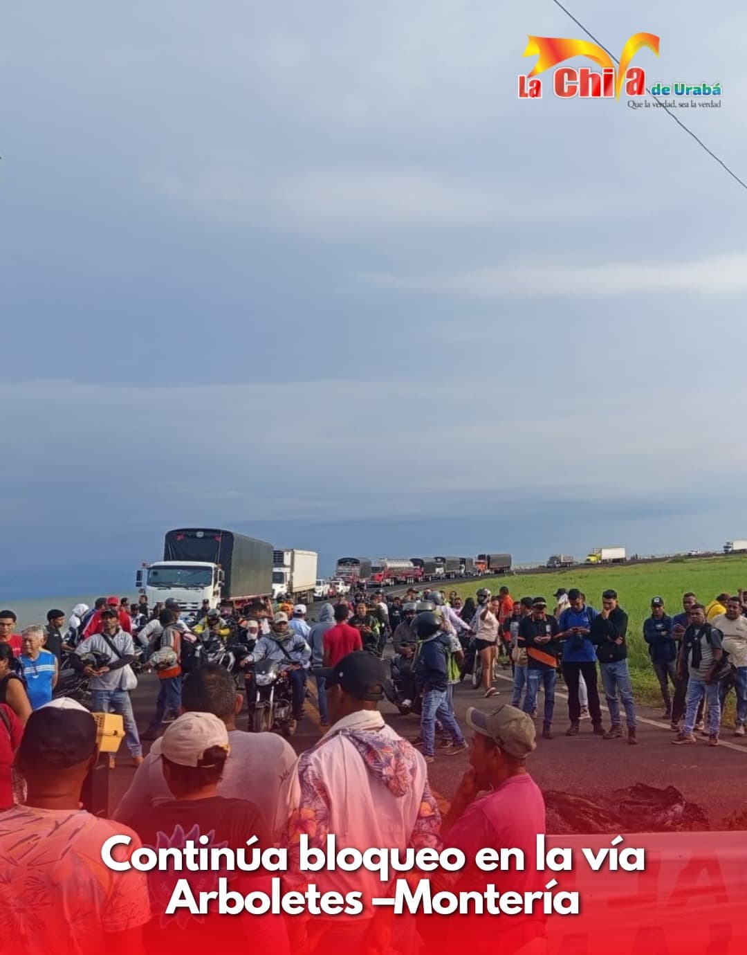 Qué piden los habitantes de Puerto Rey, que mantienen bloqueada la carretera