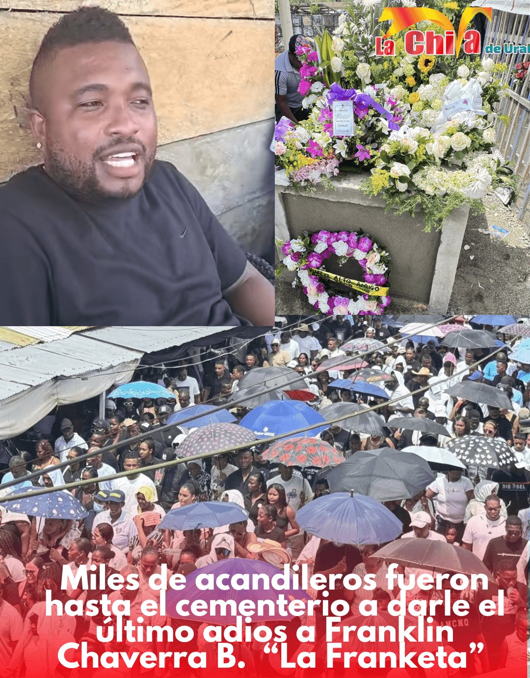Todo el pueblo de Acandí lloró en la despedida de “La Franketa”, en su última morada