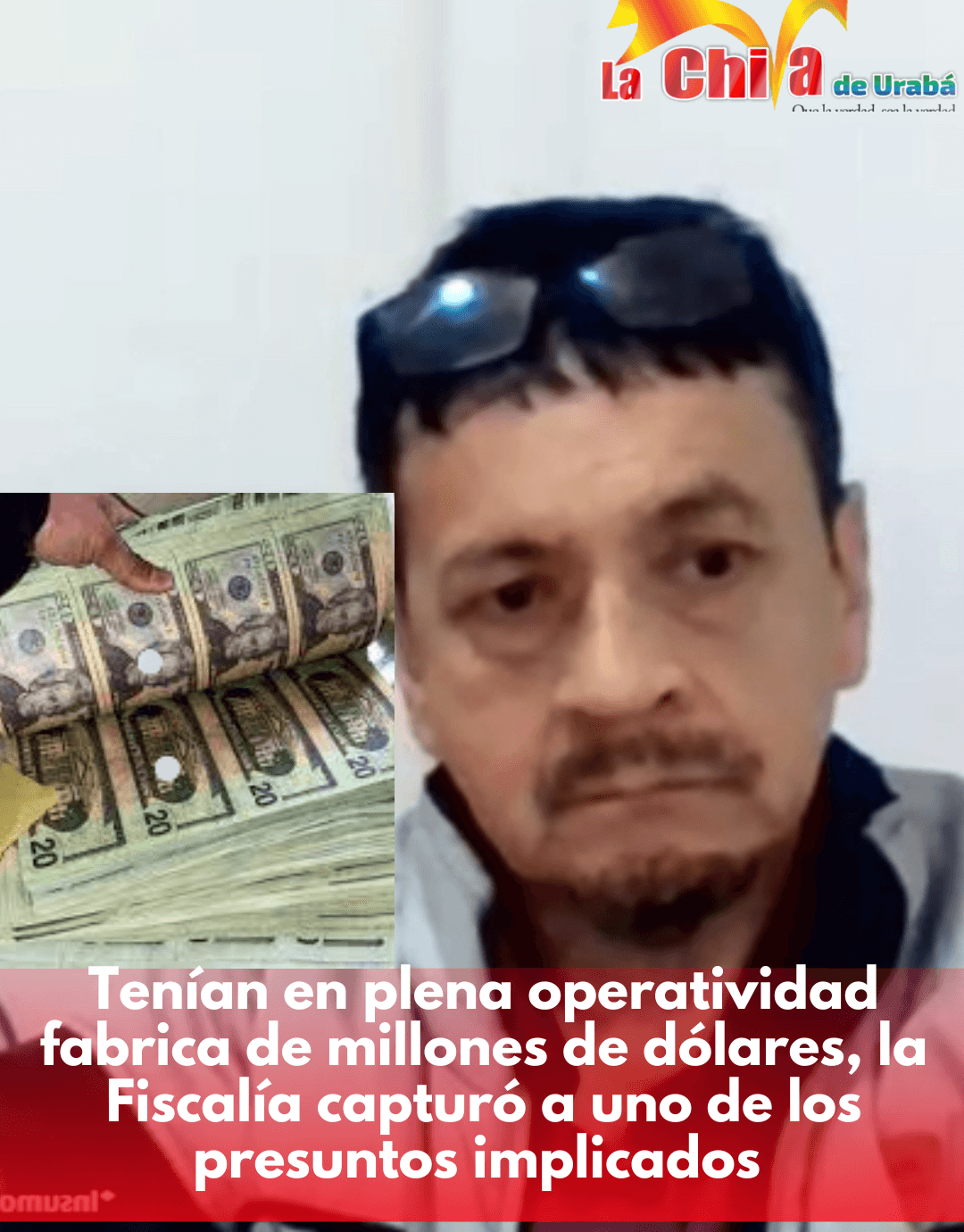 Fiscalía desmanteló complejo clandestino de falsificación de dólares