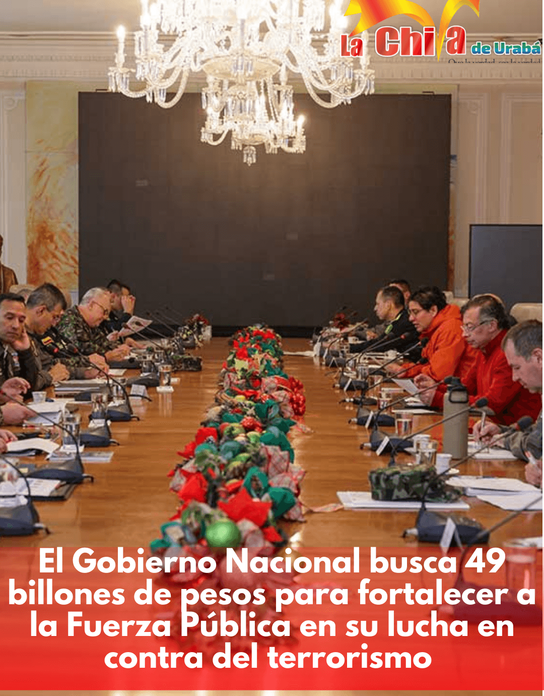 Presidente ordenó gestionar presupuesto para fortalecer capacidades contra el terrorismo