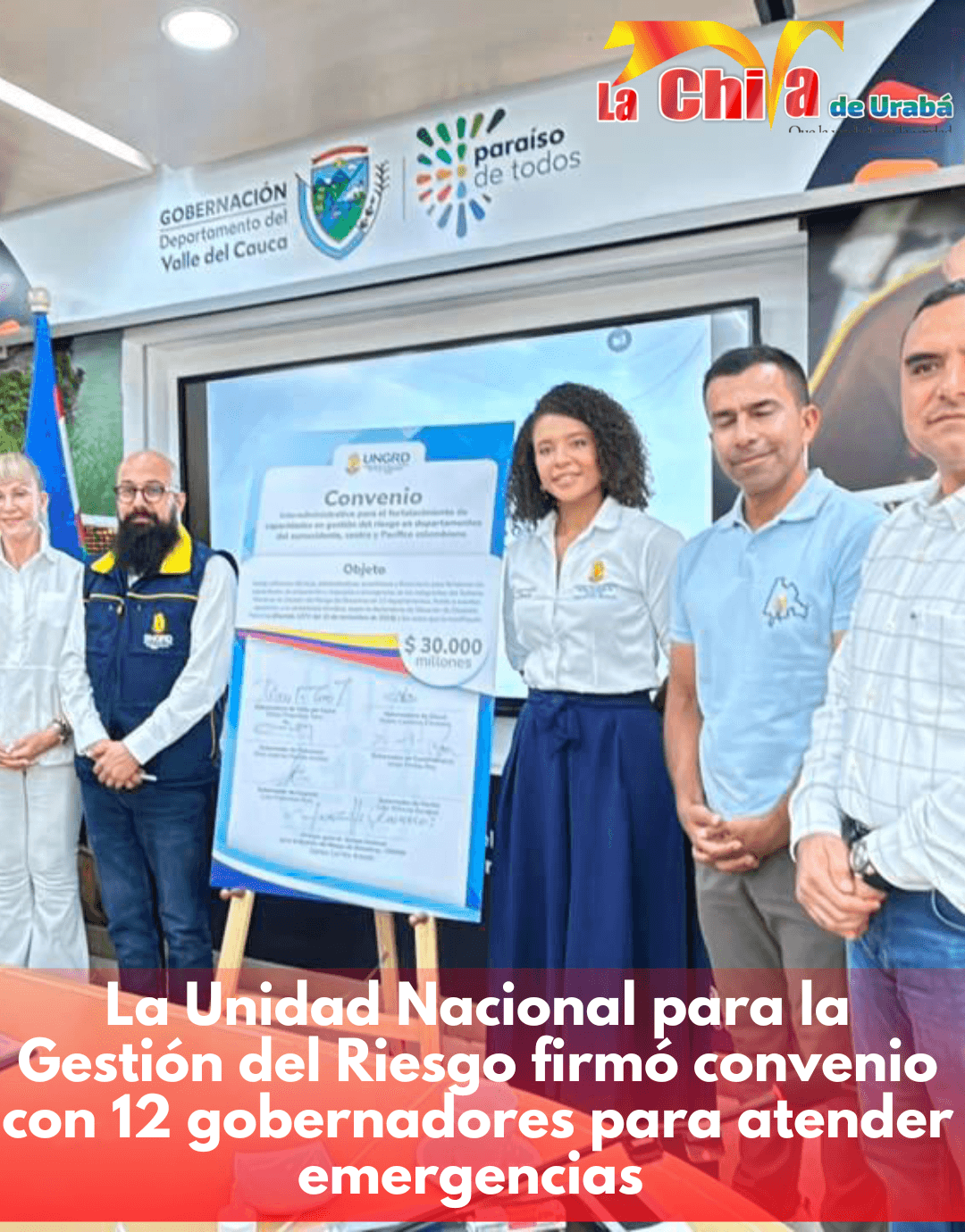 $31 mil millones para emergencias en Chocó y otros 11 departamentos