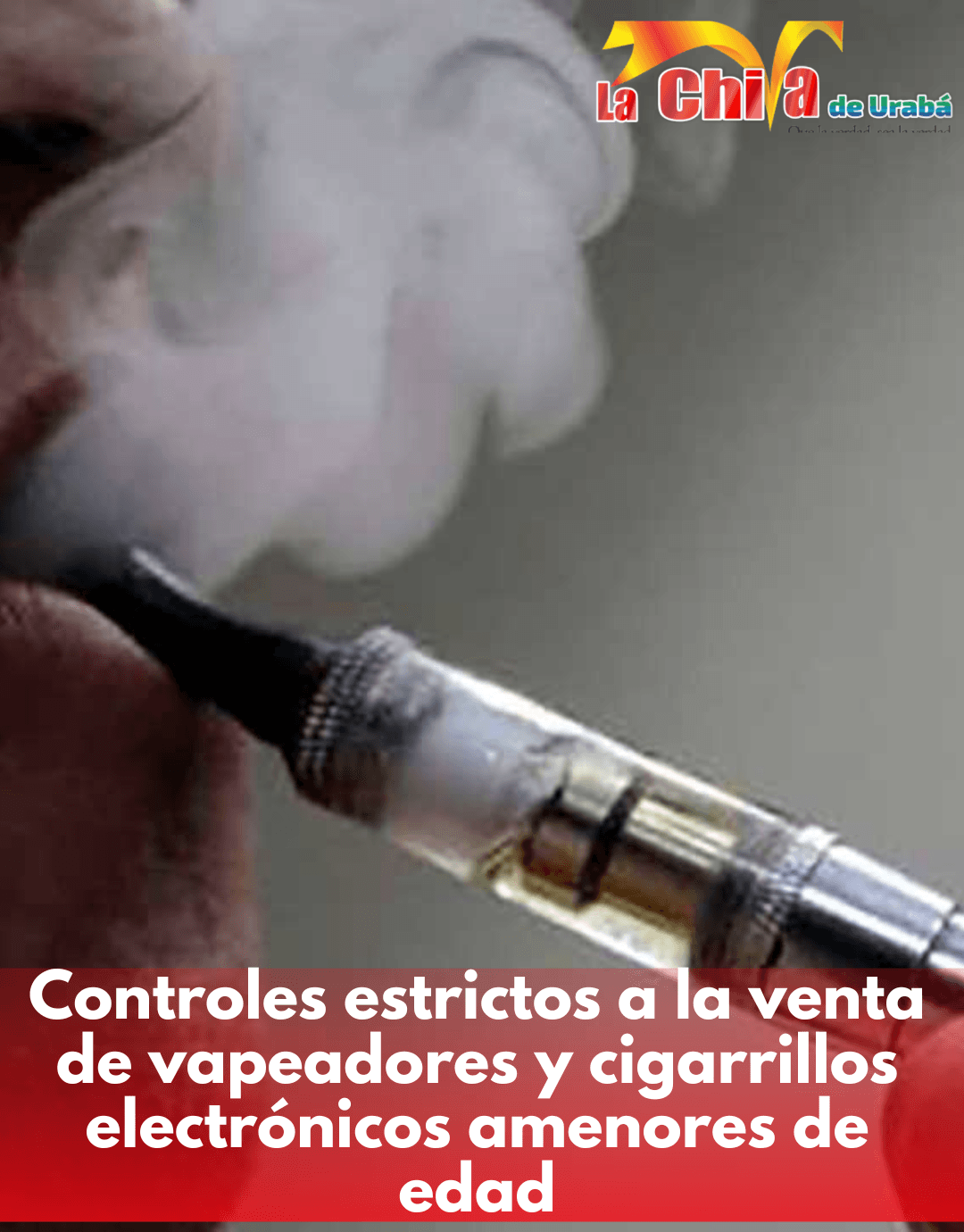 Más controles para impedir la venta de vapeadores y cigarrillos electrónicos