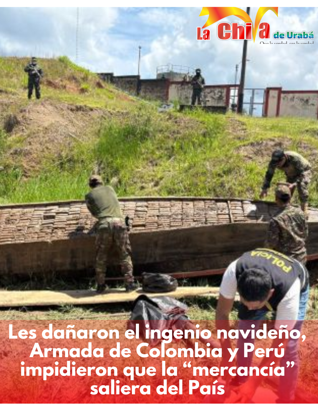 Armada de Colombia y Marina de Guerra del Perú golpearon al narcotráfico