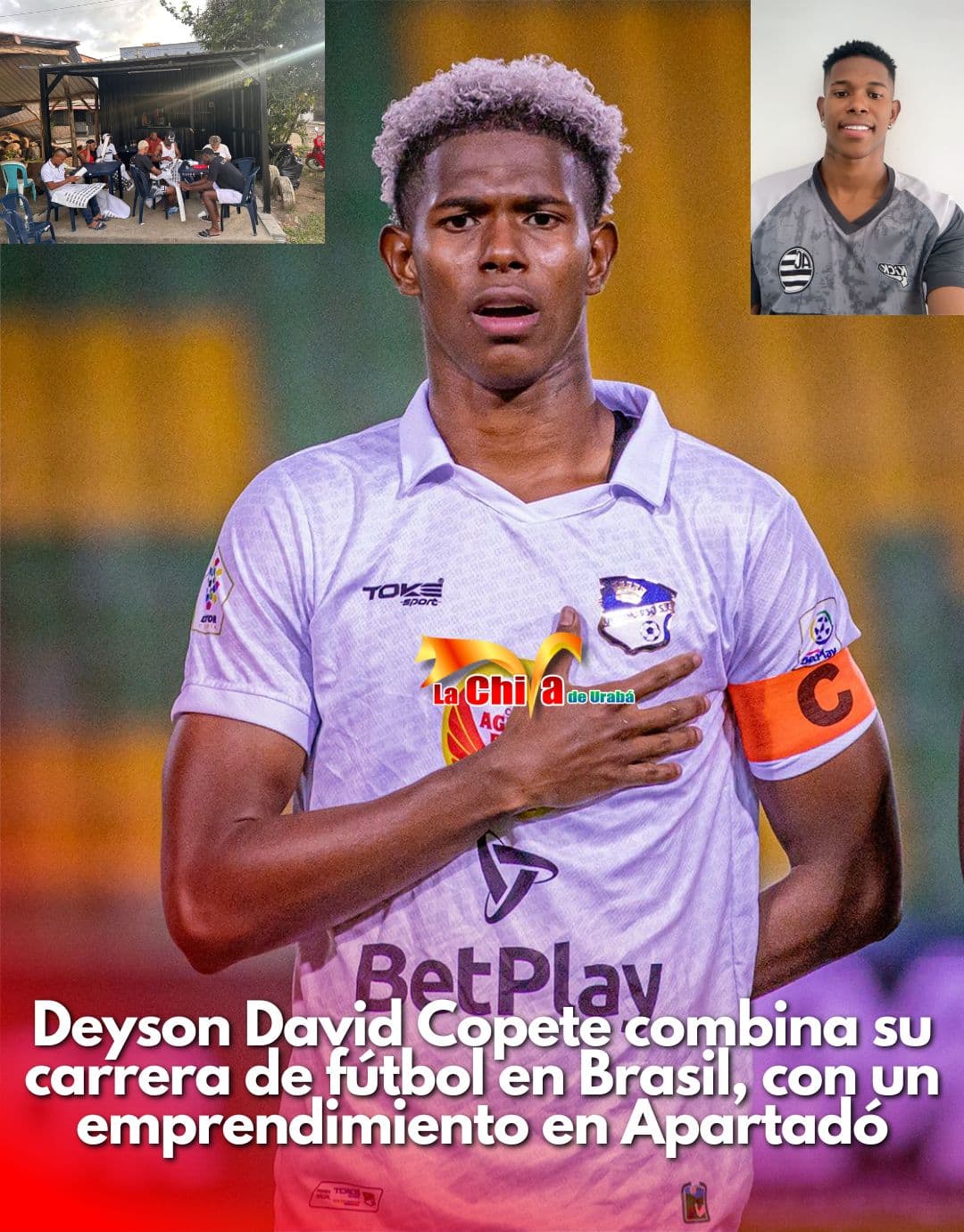 Deyson David Copete y su apuesta por emprender en Urabá