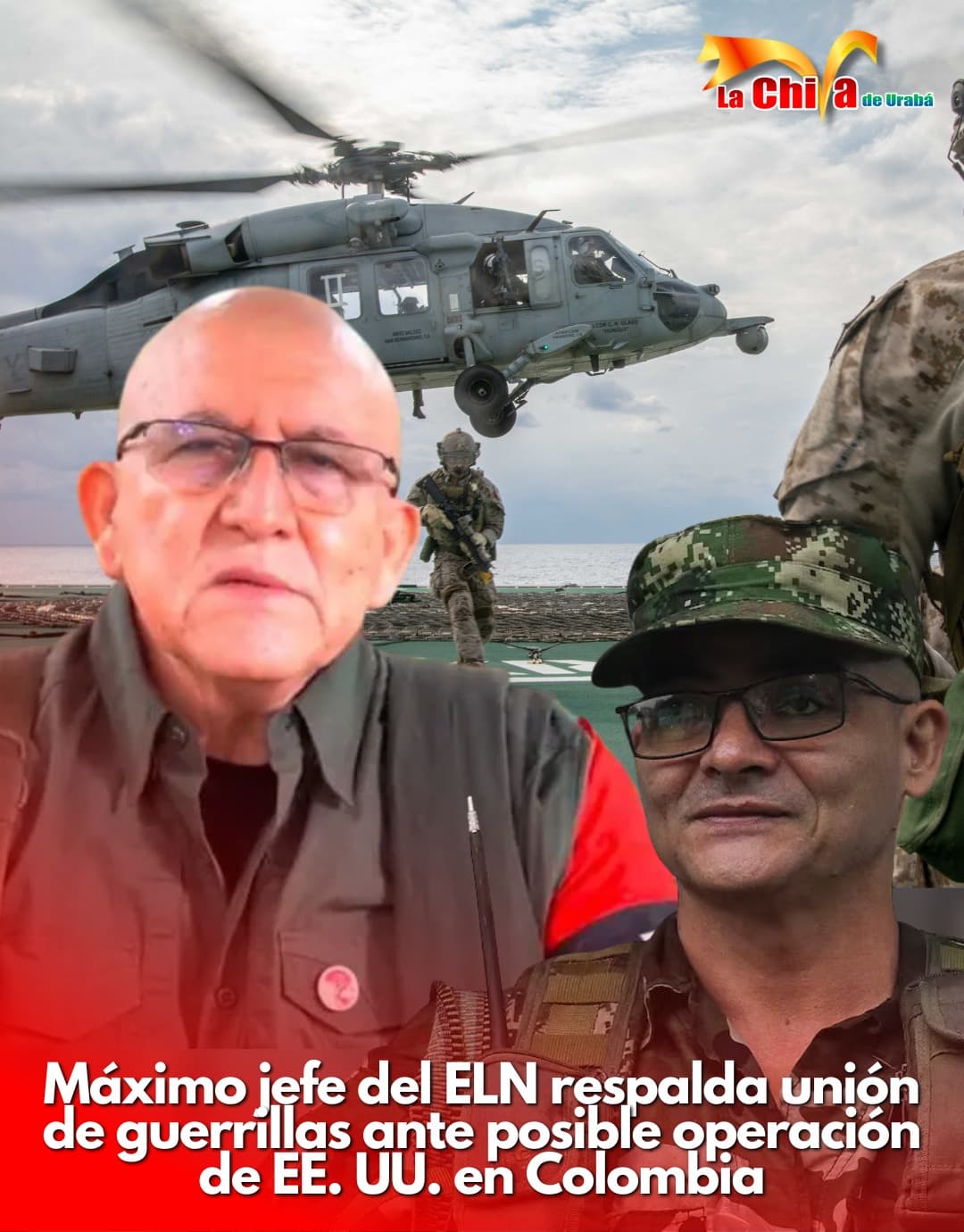 ELN respalda llamado a unir guerrillas frente a posible operación militar de EE. UU. en Colombia