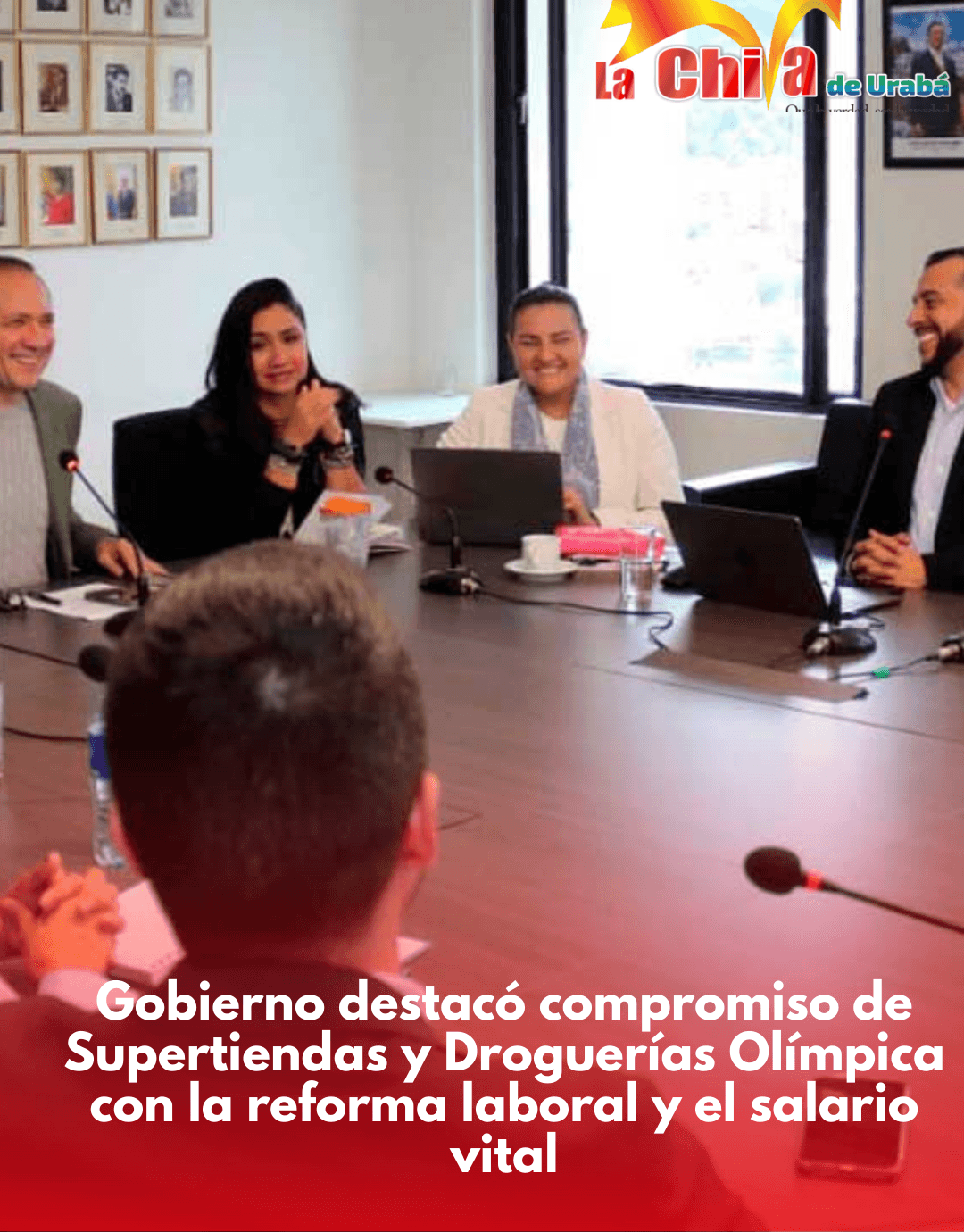 Gobierno destacó compromiso de Olímpica con la reforma laboral y el salario vital
