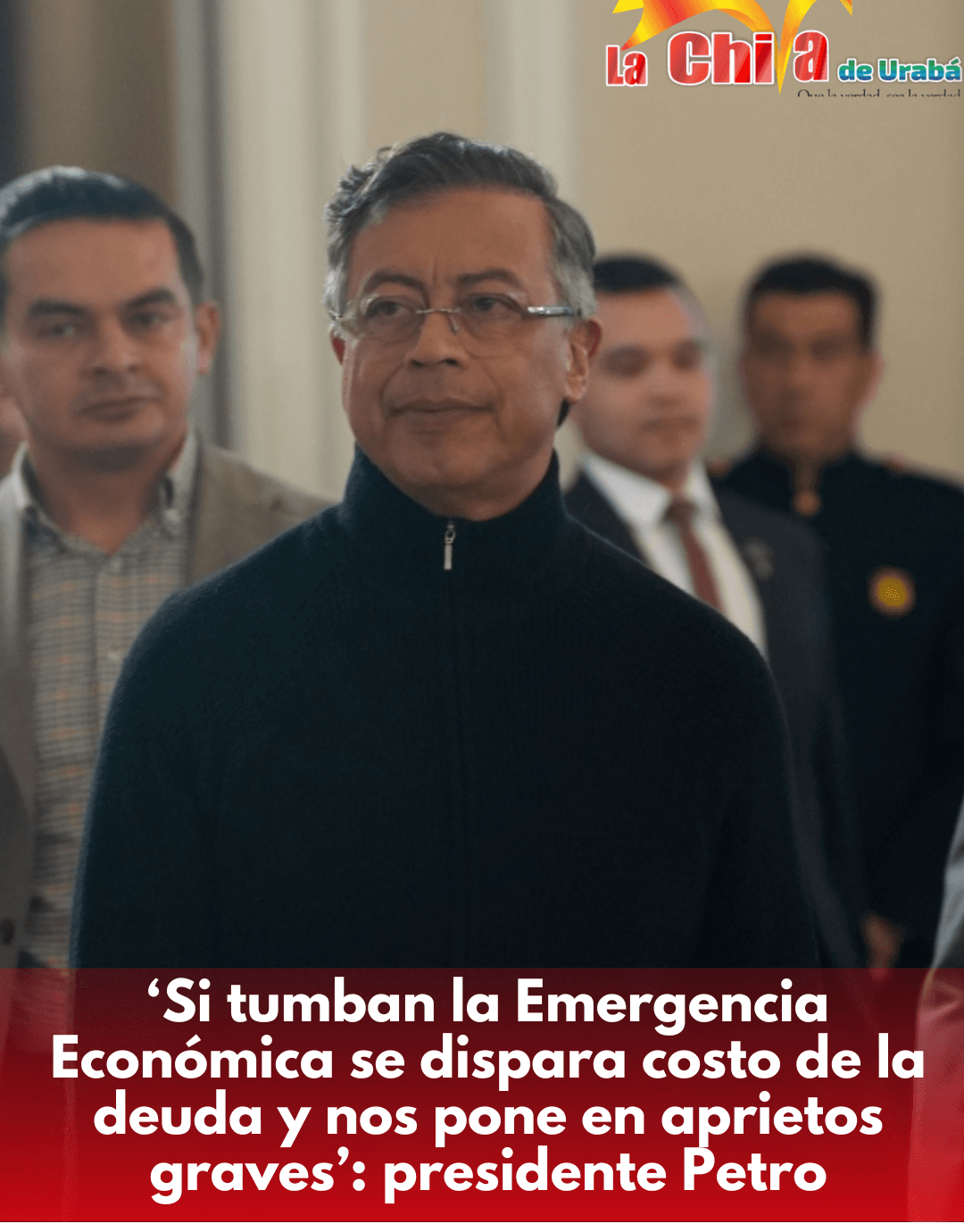 "Si tumban la Emergencia Económica se dispara costo de la deuda…": Petro