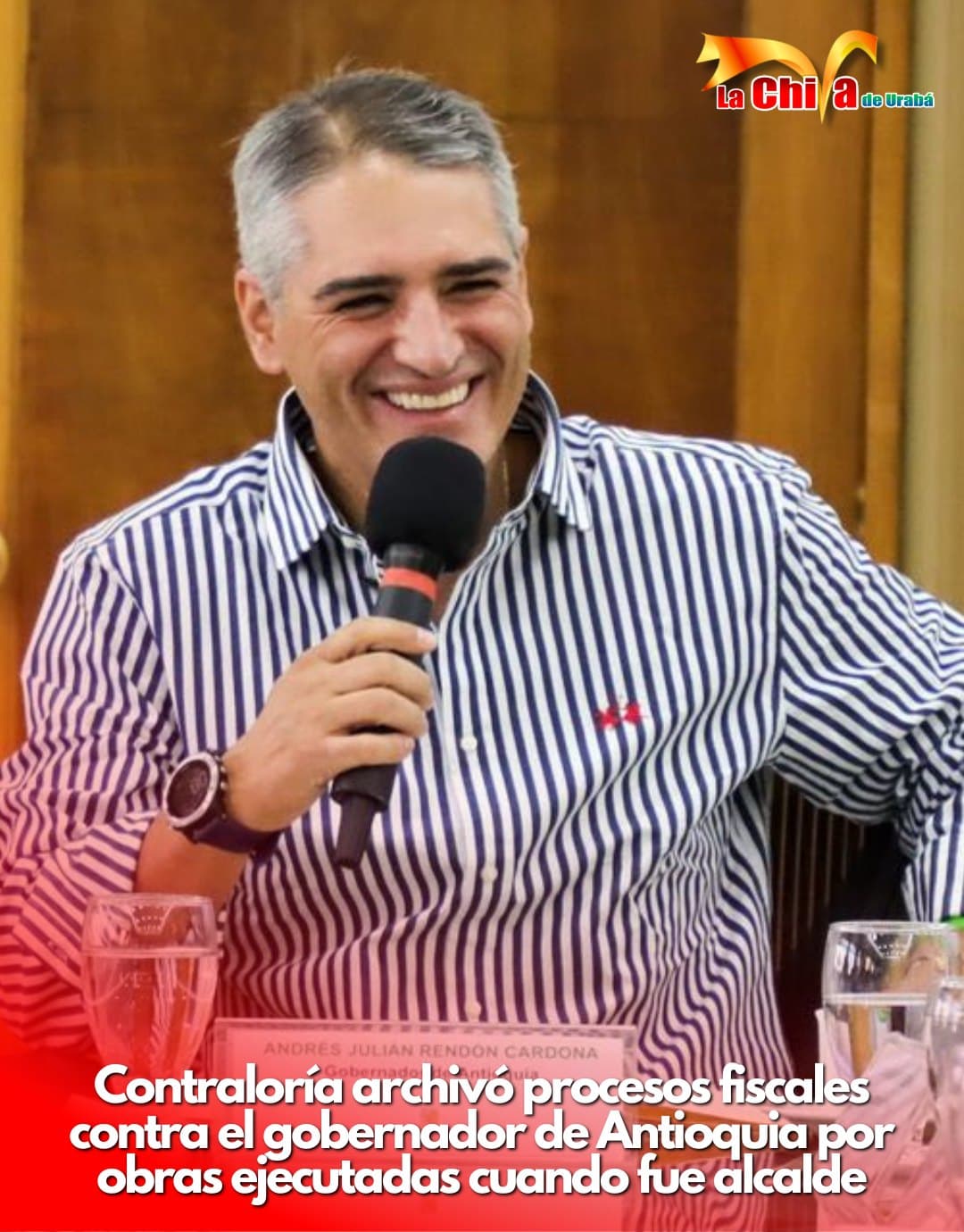 Contraloría archivó procesos fiscales contra el gobernador de Antioquia