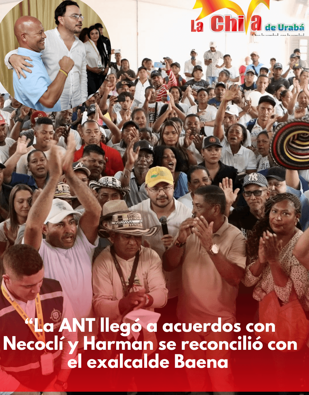 ANT, alcaldía  y comunidad de Necoclí lograron acuerdos en torno a la Virgen del Cobre  