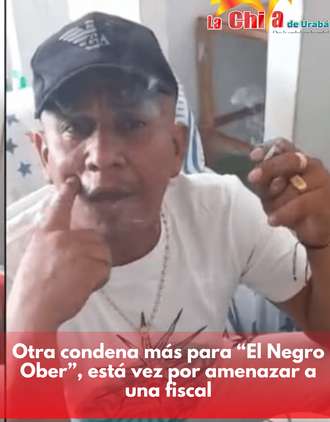 Por amenazar a una fiscal, condenaron a 36 meses de prisión al "Negro Ober"