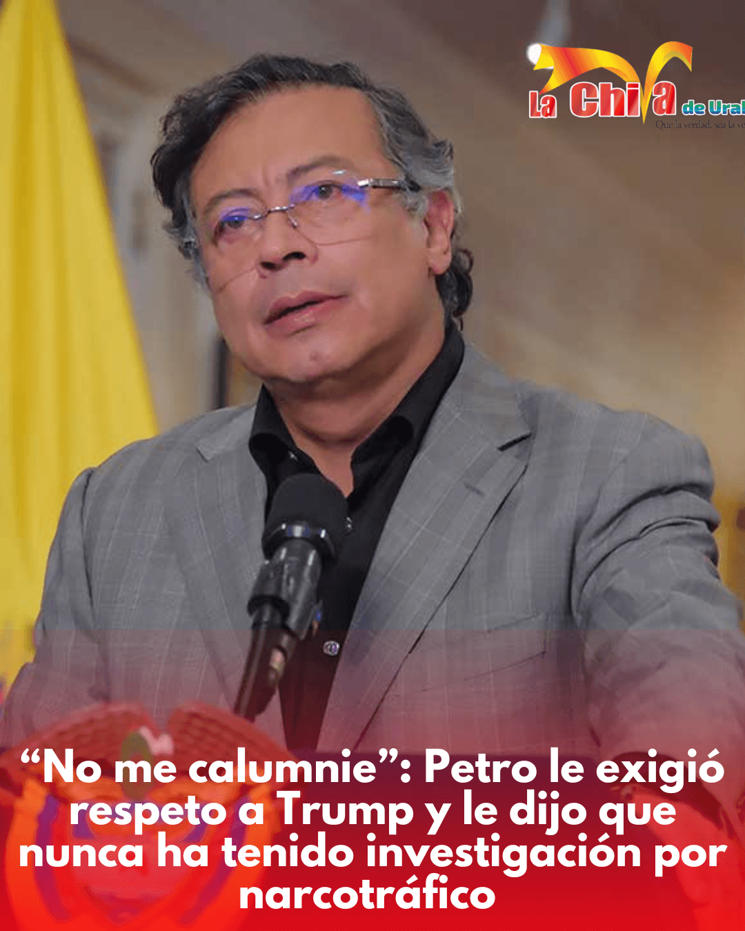 “Deje de calumniarme, señor Trump”: Petro rechazó acusaciones del presidente de Estados Unidos