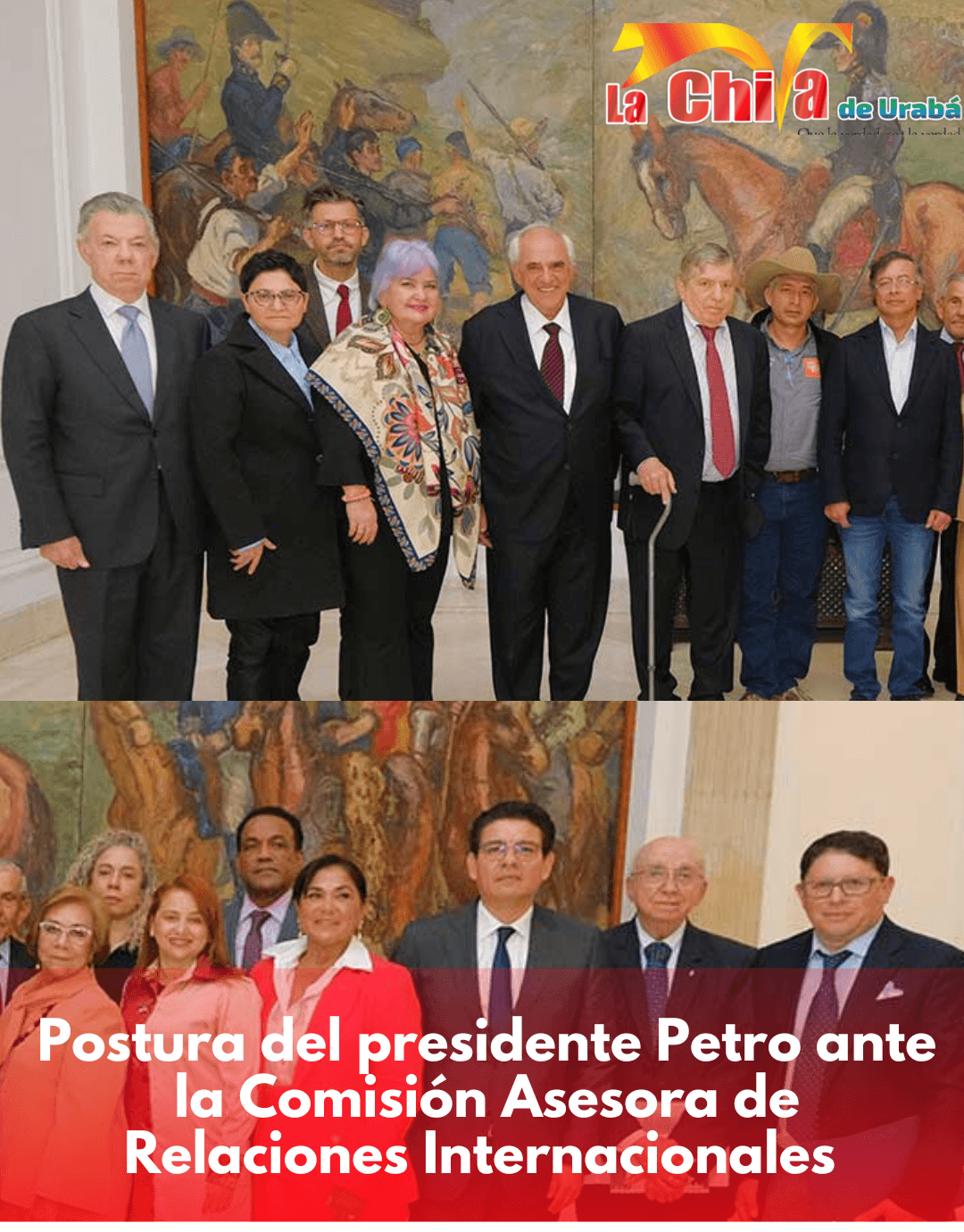Petro fijó postura de diálogo y cooperación en la reunión con Comisión Asesora de Relaciones Exteriores
