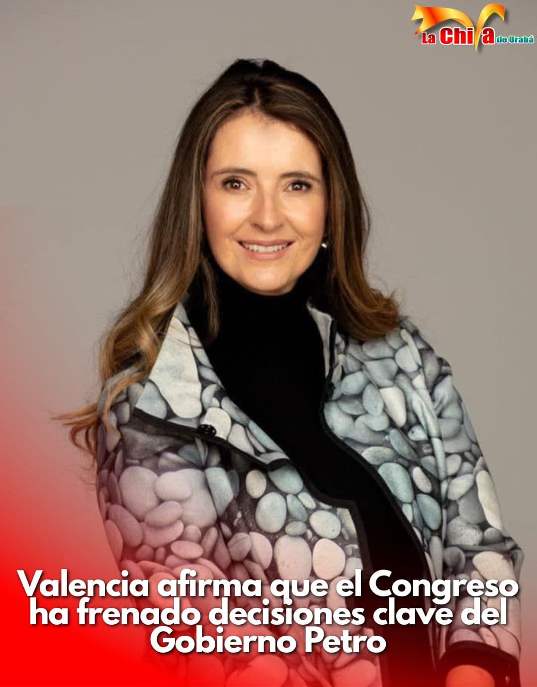 Paloma Valencia advirtió sobre el rumbo político de Colombia y el papel del Congreso frente a Petro