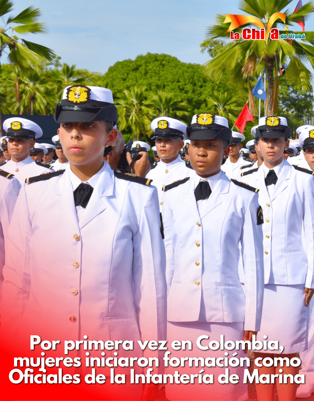 Por primera vez, mujeres iniciaron formación como futuras Oficiales de la Infantería de Marina