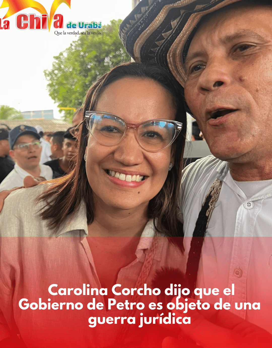 En Apartadó, Carolina Corcho denunció “lawfare” tras fallo sobre salario mínimo