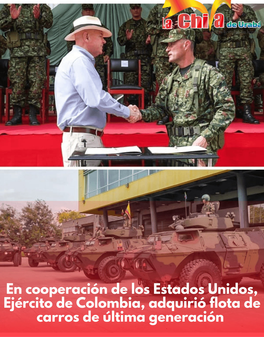 El Ejército fortaleció su capacidad operativa con vehículos blindados Guardián