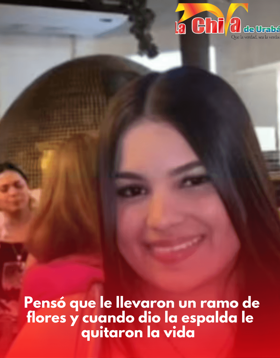 Salió a recibir un arreglo floral y el supuesto domiciliario le quitó la vida