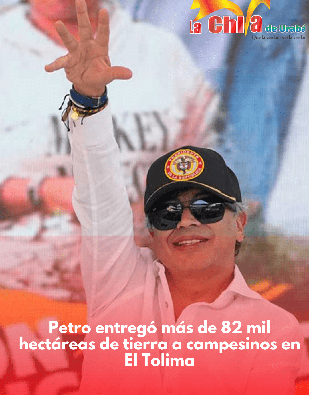 Petro entregó más de 82 mil hectáreas a campesinos en Tolima