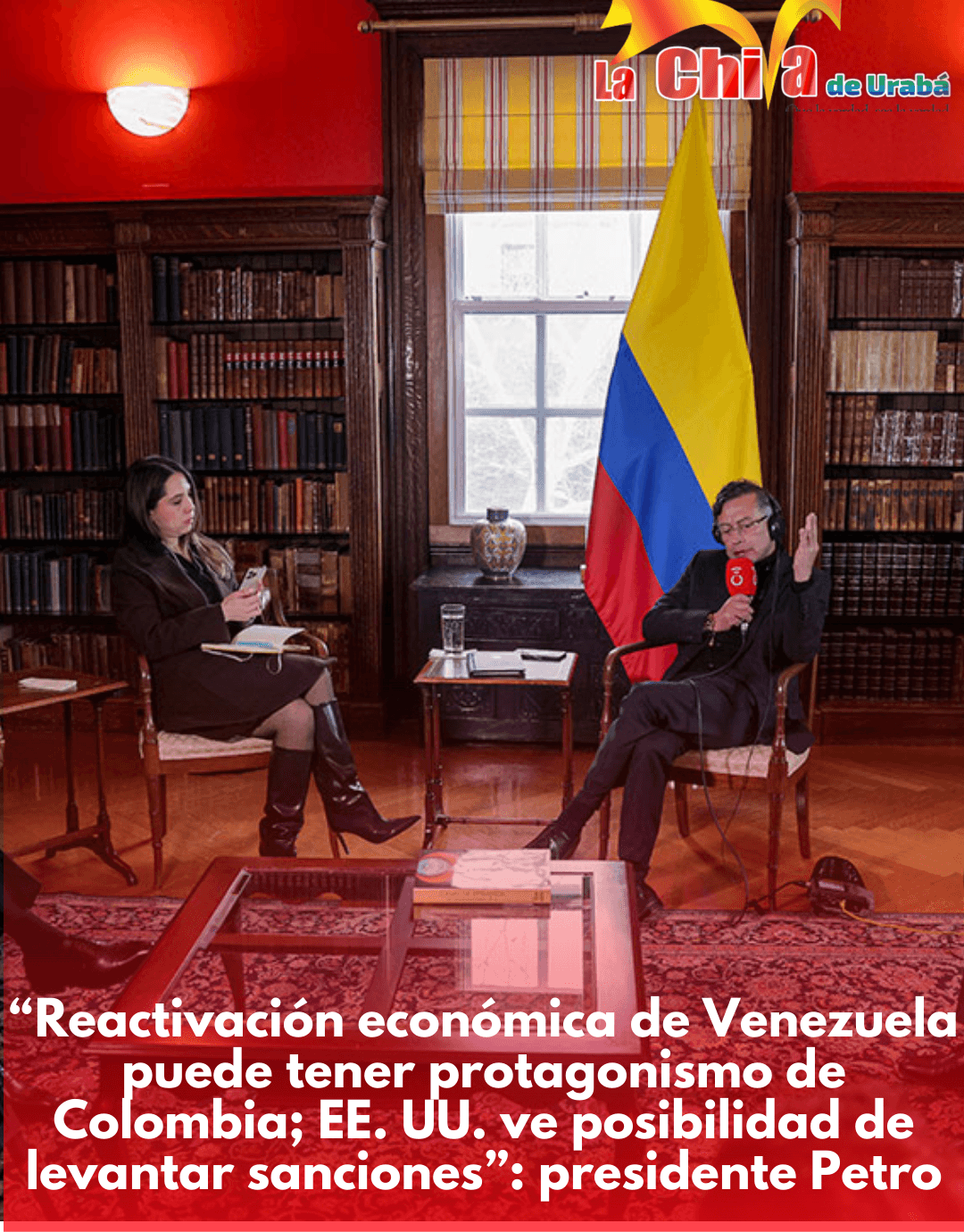"Reactivación económica de Venezuela puede tener protagonismo de Colombia":Petro