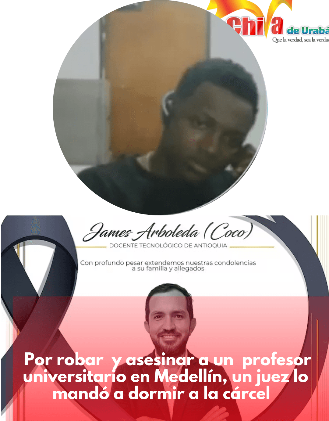 Preso presunto responsable del homicidio de profesor universitario en Medellín