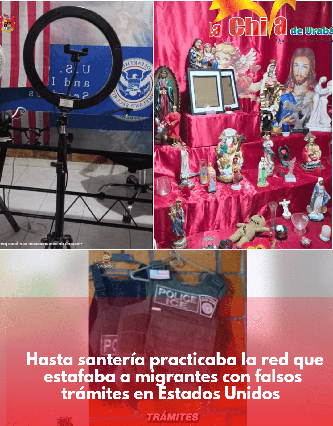 CTI destapó red de trámites migratorios fraudulentos y rituales