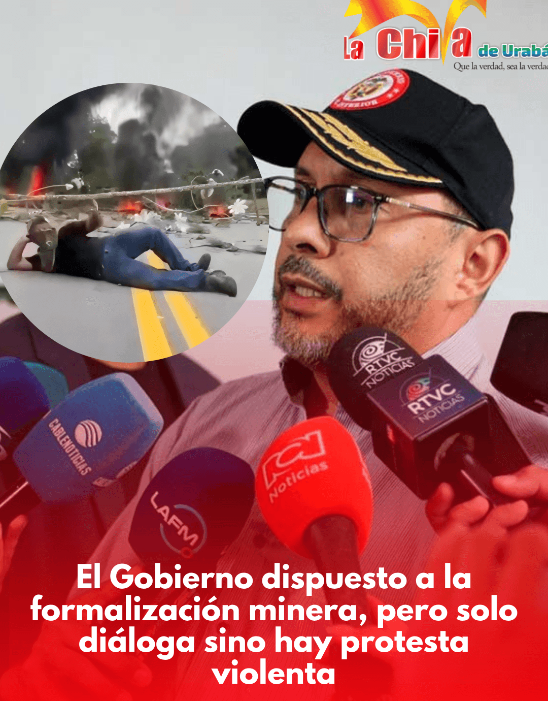 El Gobierno avanza en formalización minera y condiciona diálogo en el Bajo Cauca