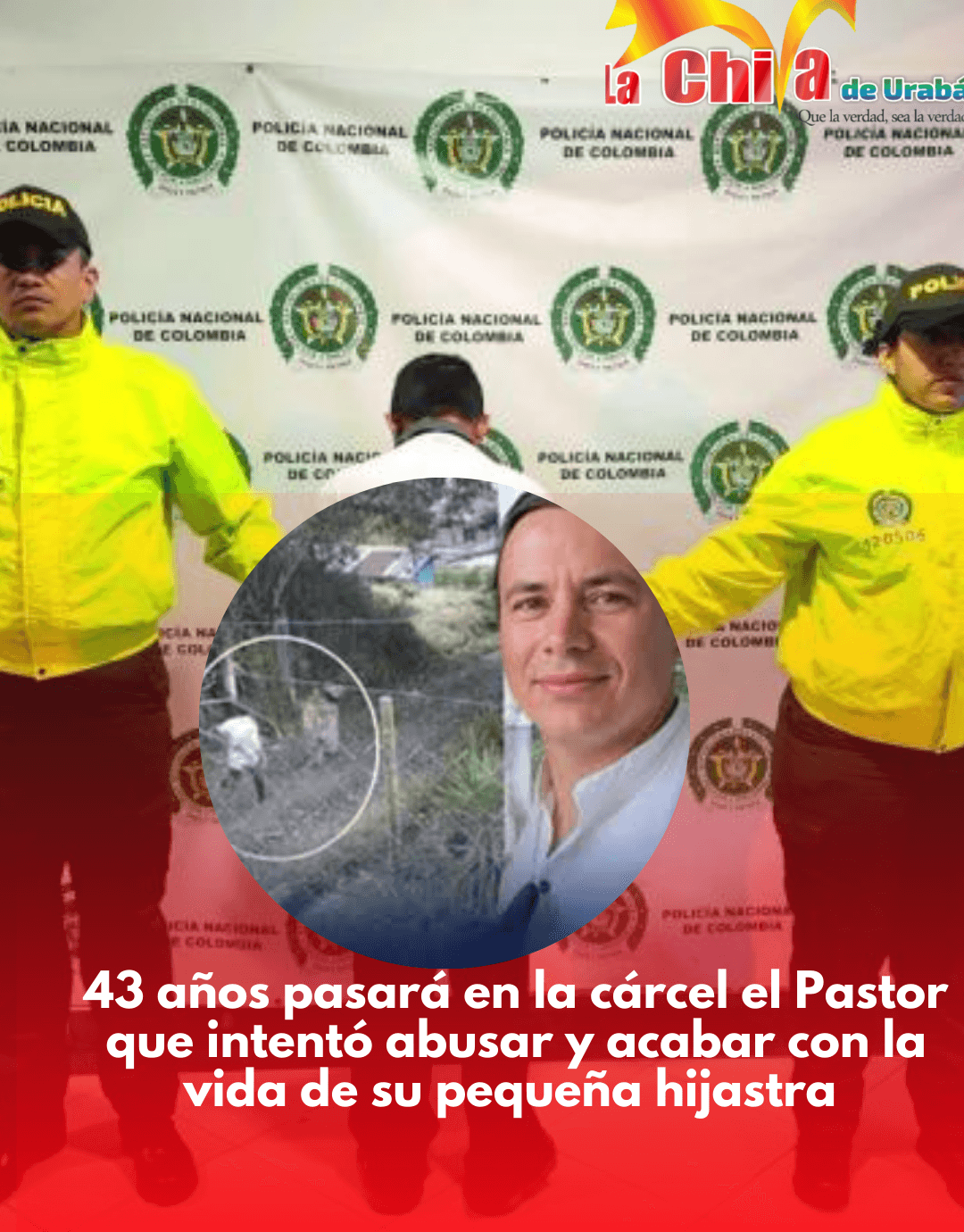 Lo condenaron a más de 43 años de prisión por secuestro y abuso contra la hijastra