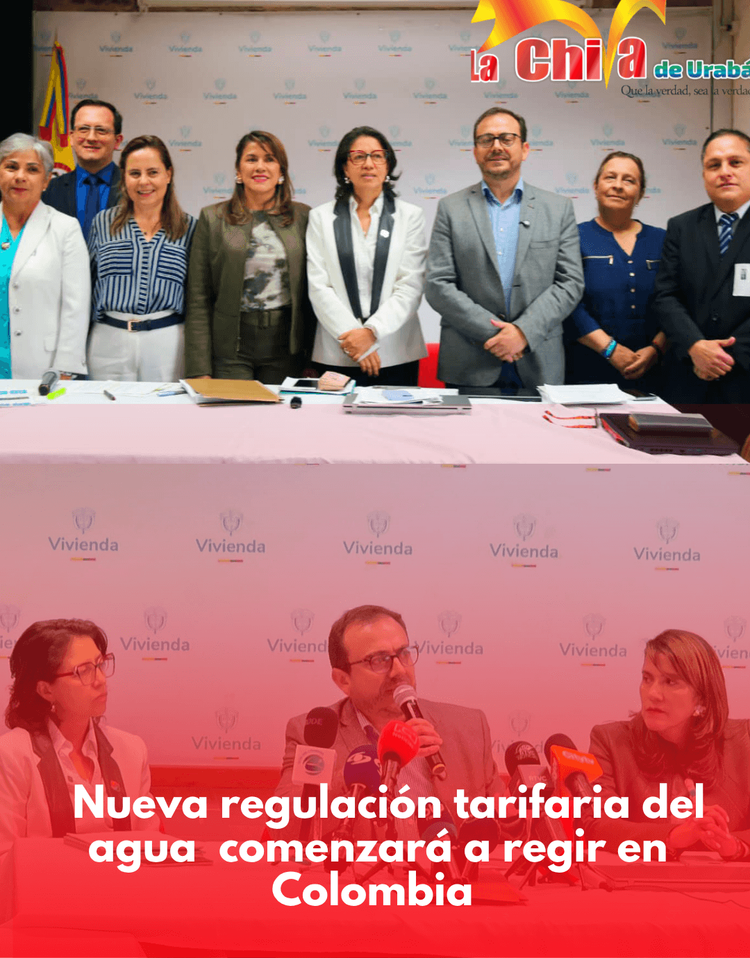 Nuevo marco tarifario de agua para  Colombia