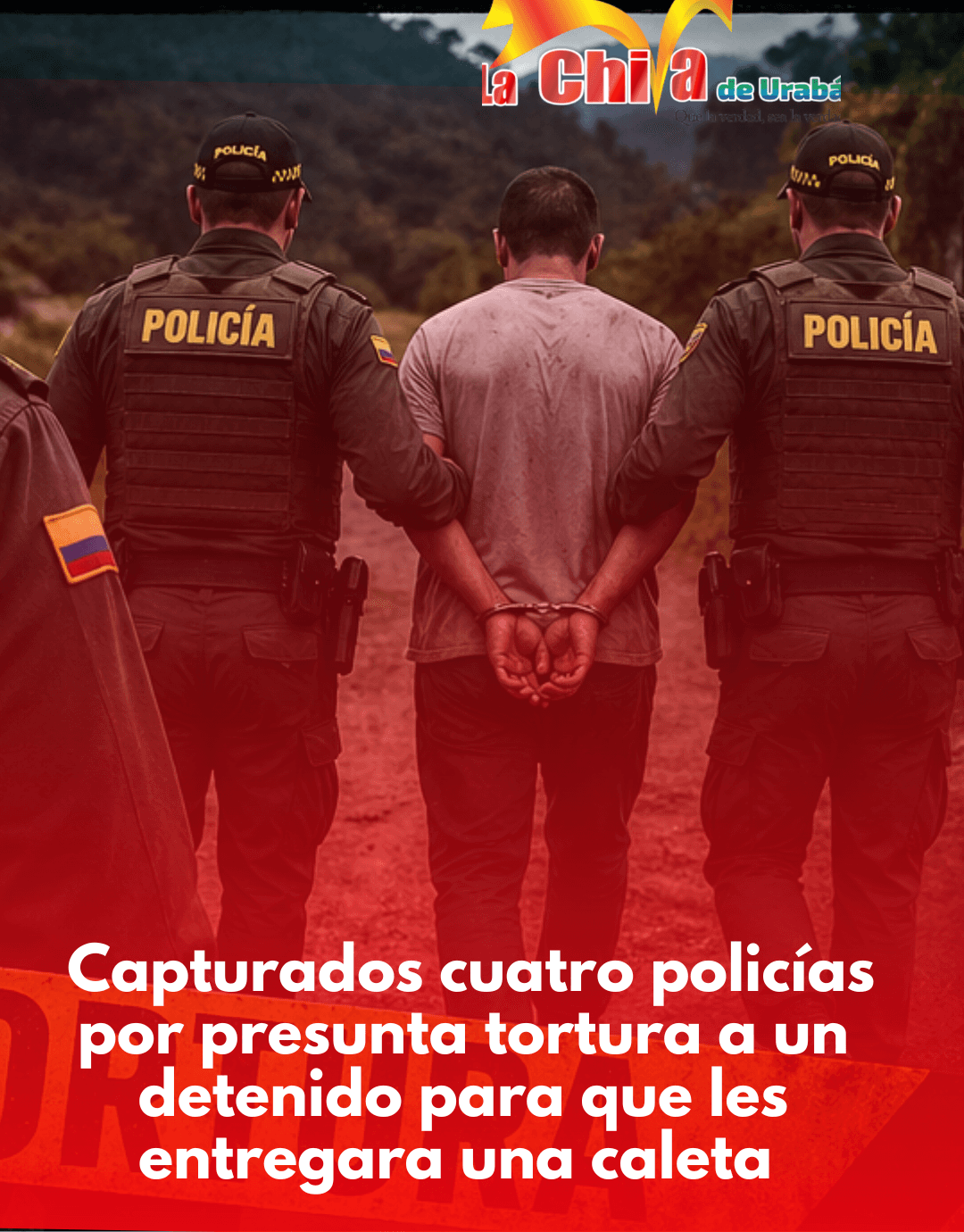 Aseguran a cuatro policías por presunta tortura a detenido para obligarlo a ubicar caleta