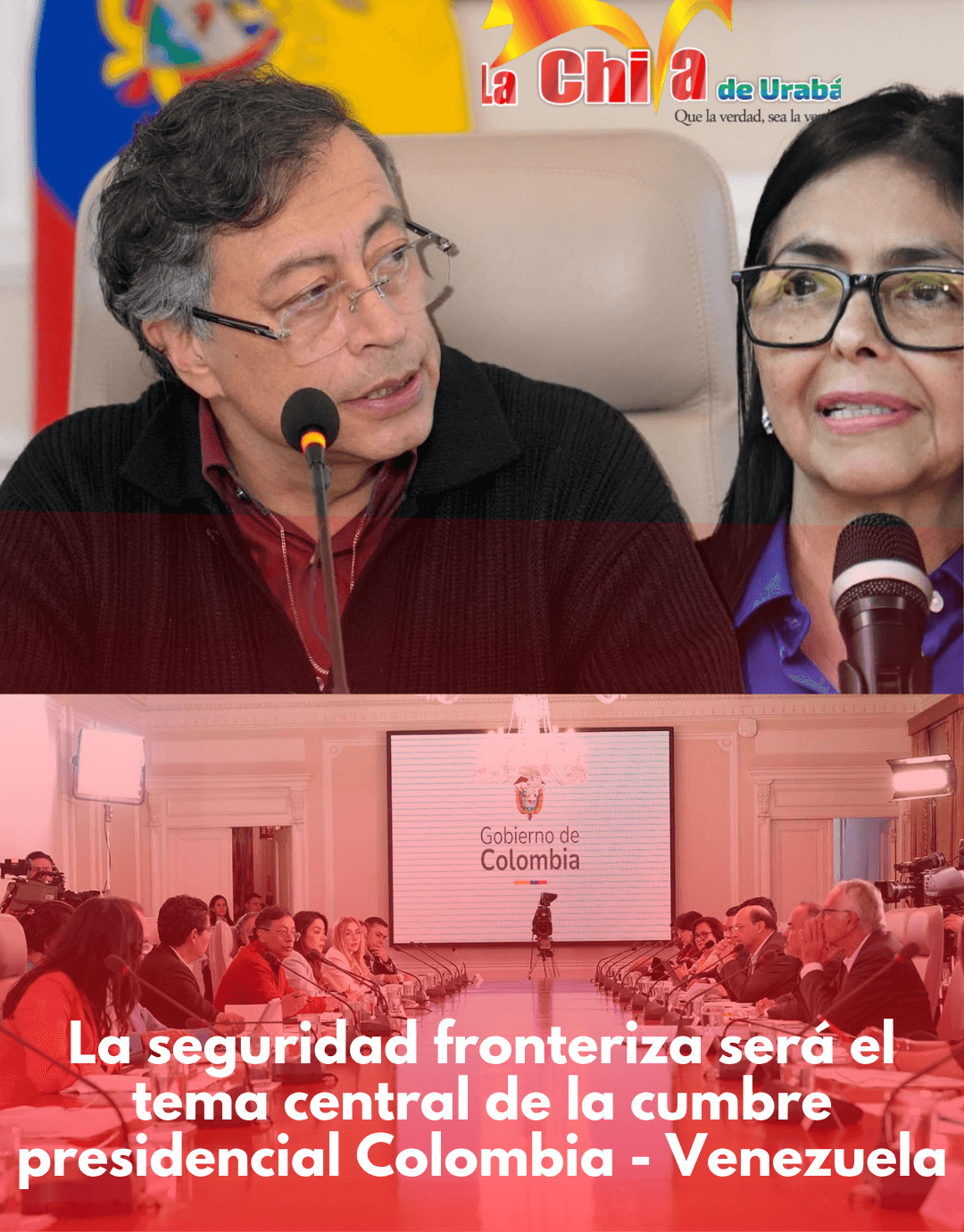 Seguridad fronteriza, eje de la cumbre Colombia–Venezuela en Caracas