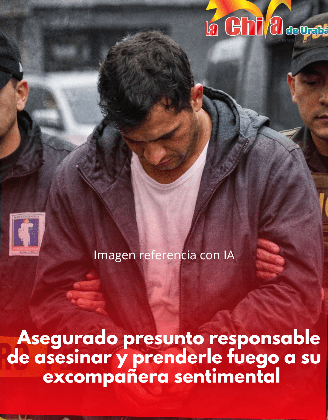 A la cárcel hombre señalado de asesinar y quemar a su expareja en Medellín