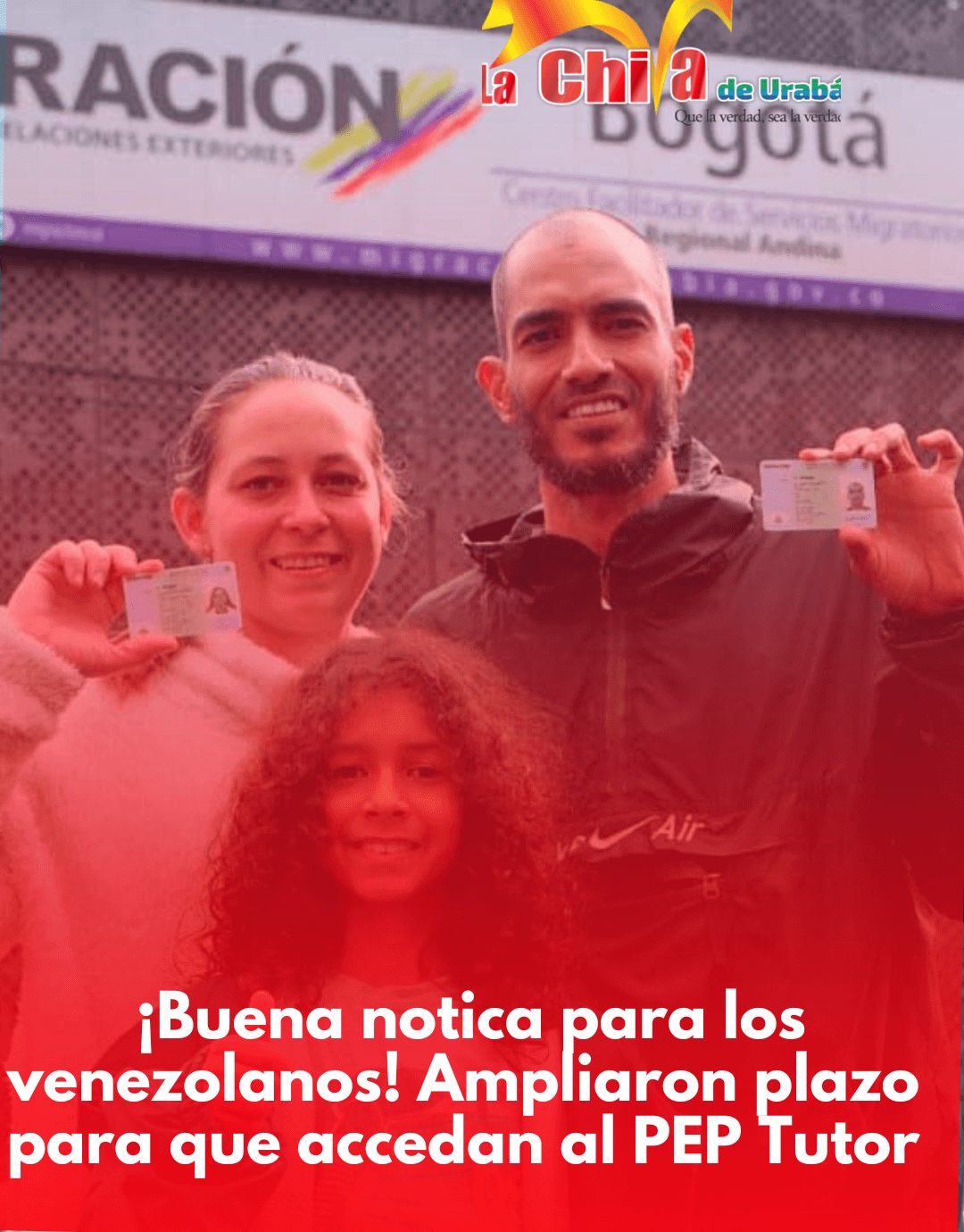 Ampliaron plazo para que migrantes venezolanos accedan al PEP Tutor