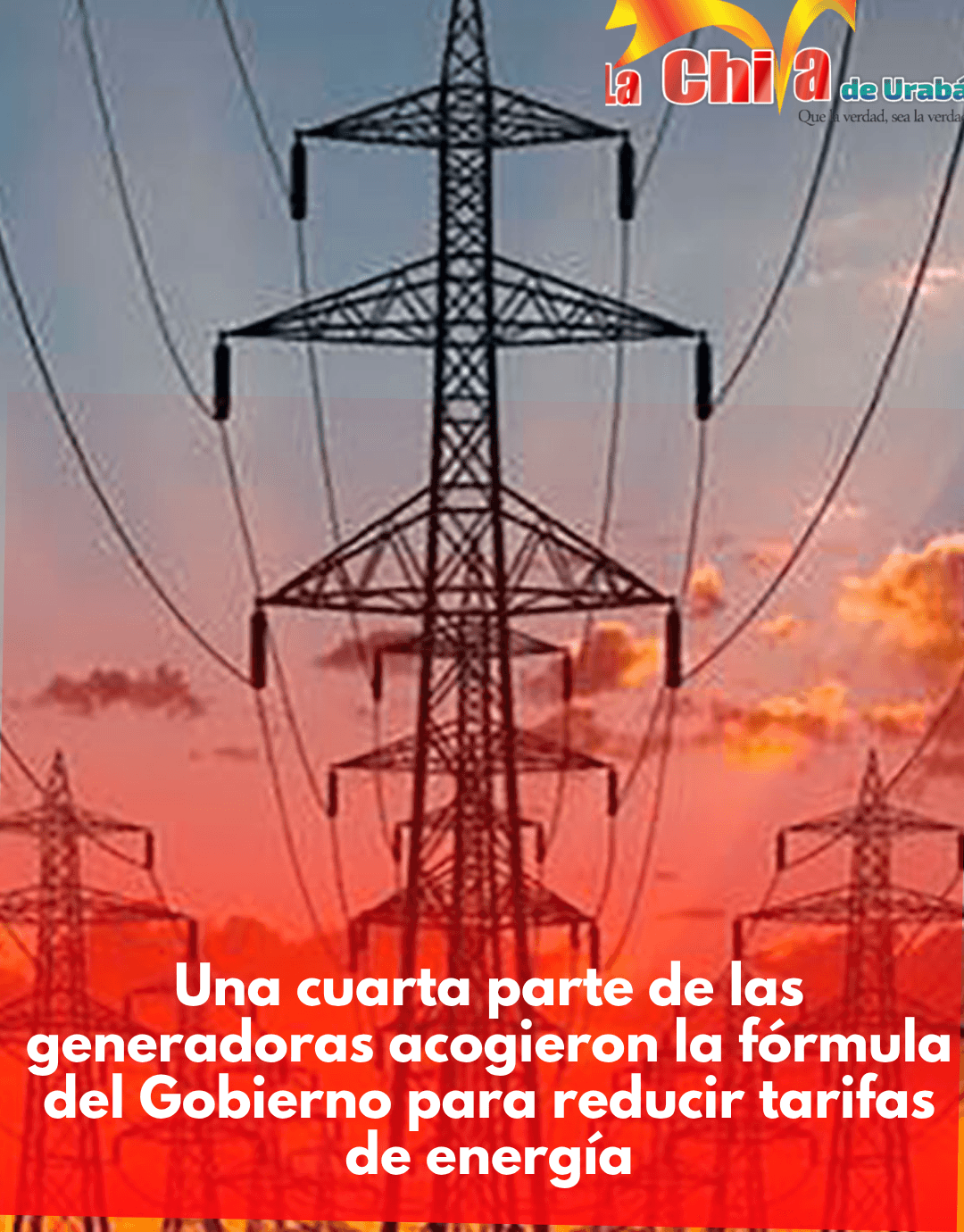 Un cuarto de generadoras adoptan fórmula del Gobierno y bajarán tarifas de energía