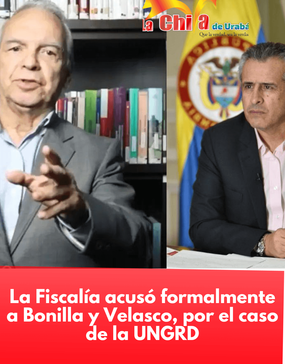 Fiscalía acusó a exministros Bonilla y Velasco por presunto direccionamiento de contratos