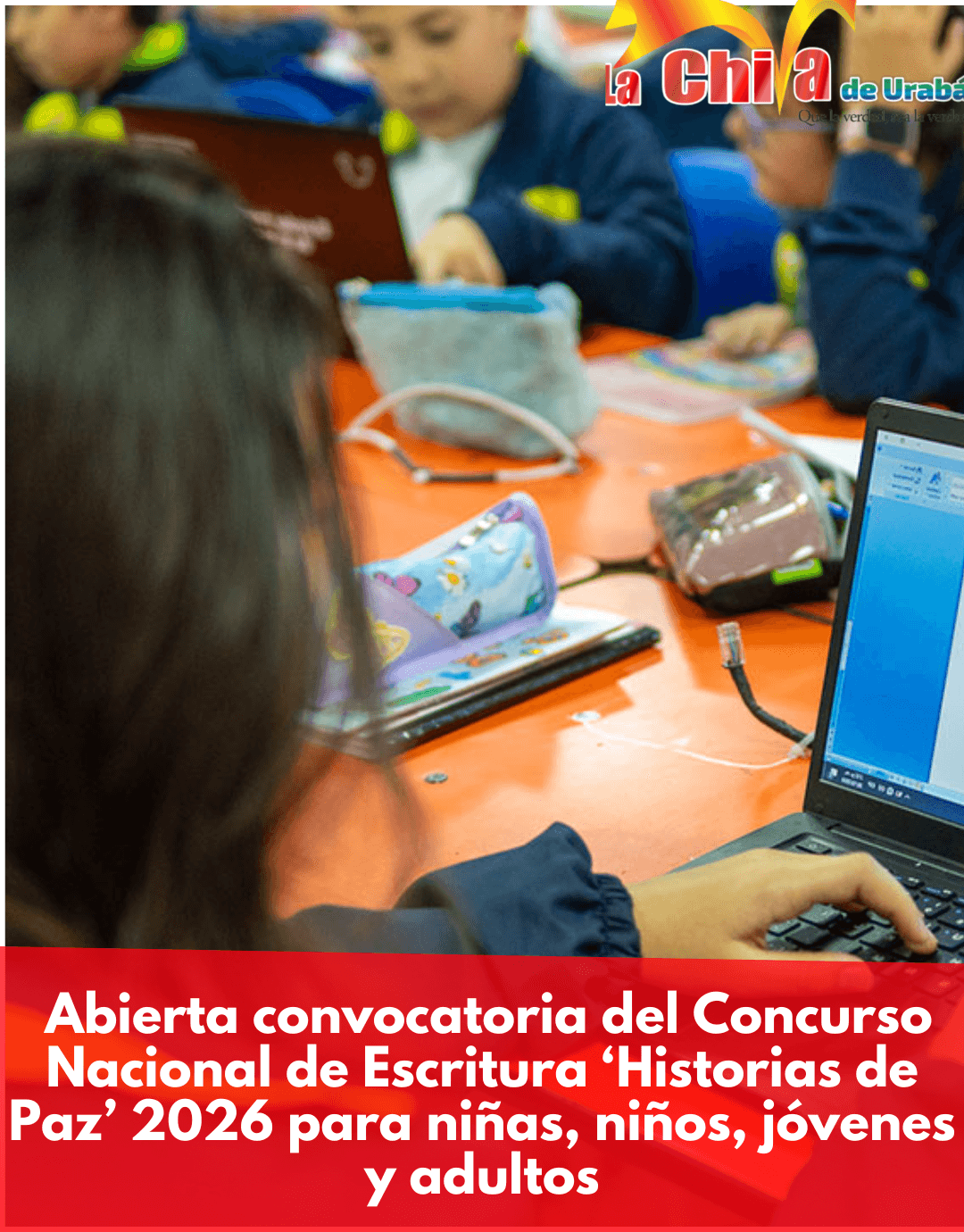 Abierta convocatoria del Concurso Nacional de Escritura ‘Historias de Paz’ 2026