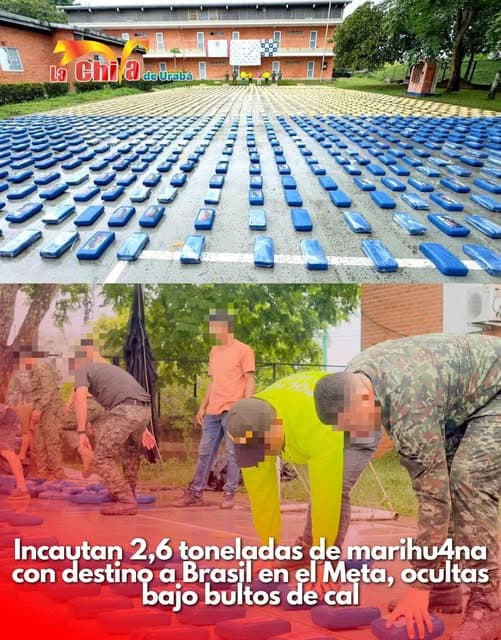 Incautaron más de 2,6 toneladas de marihuana que iba hacia Brasil