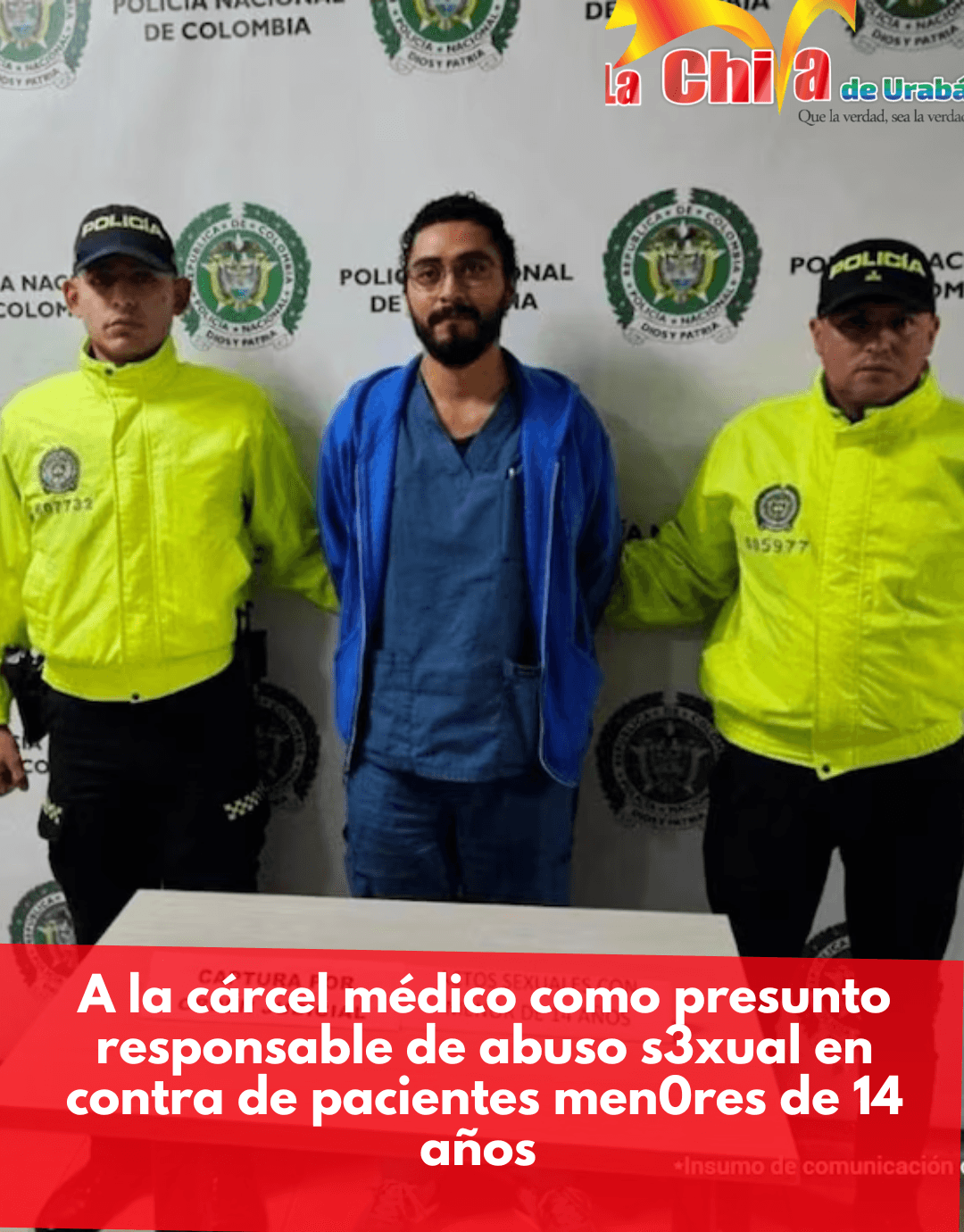Enviado a la cárcel por presuntas conductas abusivas contra pacientes menores