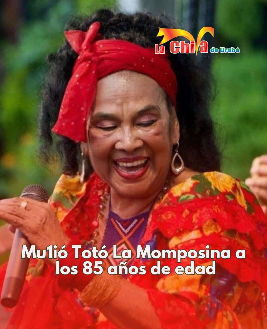 Murió Totó La Momposina, leyenda de la música folclórica y símbolo cultural