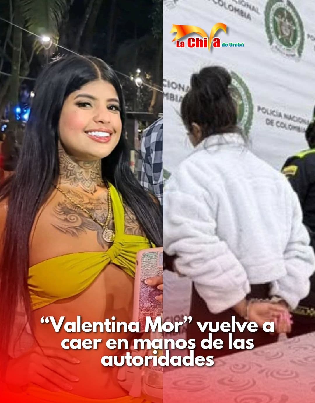 Valentina Mor enredada con la justicia de Colombia y los Estados Unidos