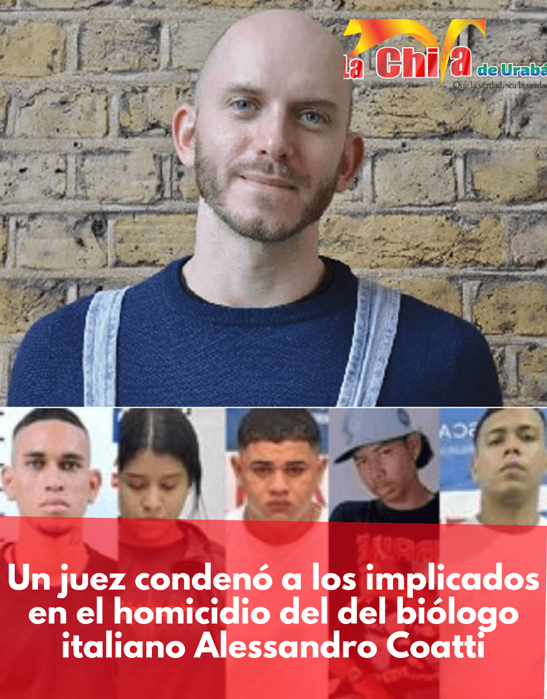 Sentenciaron a los autores del homicidio de ciudadano italiano en Santa Marta