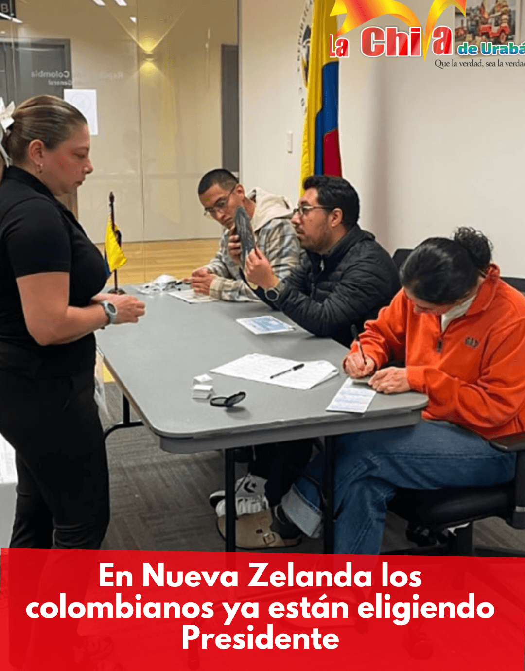 En Nueva Zelanda inició la jornada electoral para elegir presidente de Colombia