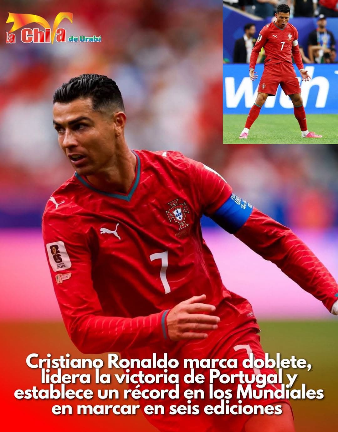 Cristiano Ronaldo hizo historia y Portugal goleó a Uzbekistán en el Mundial 2026