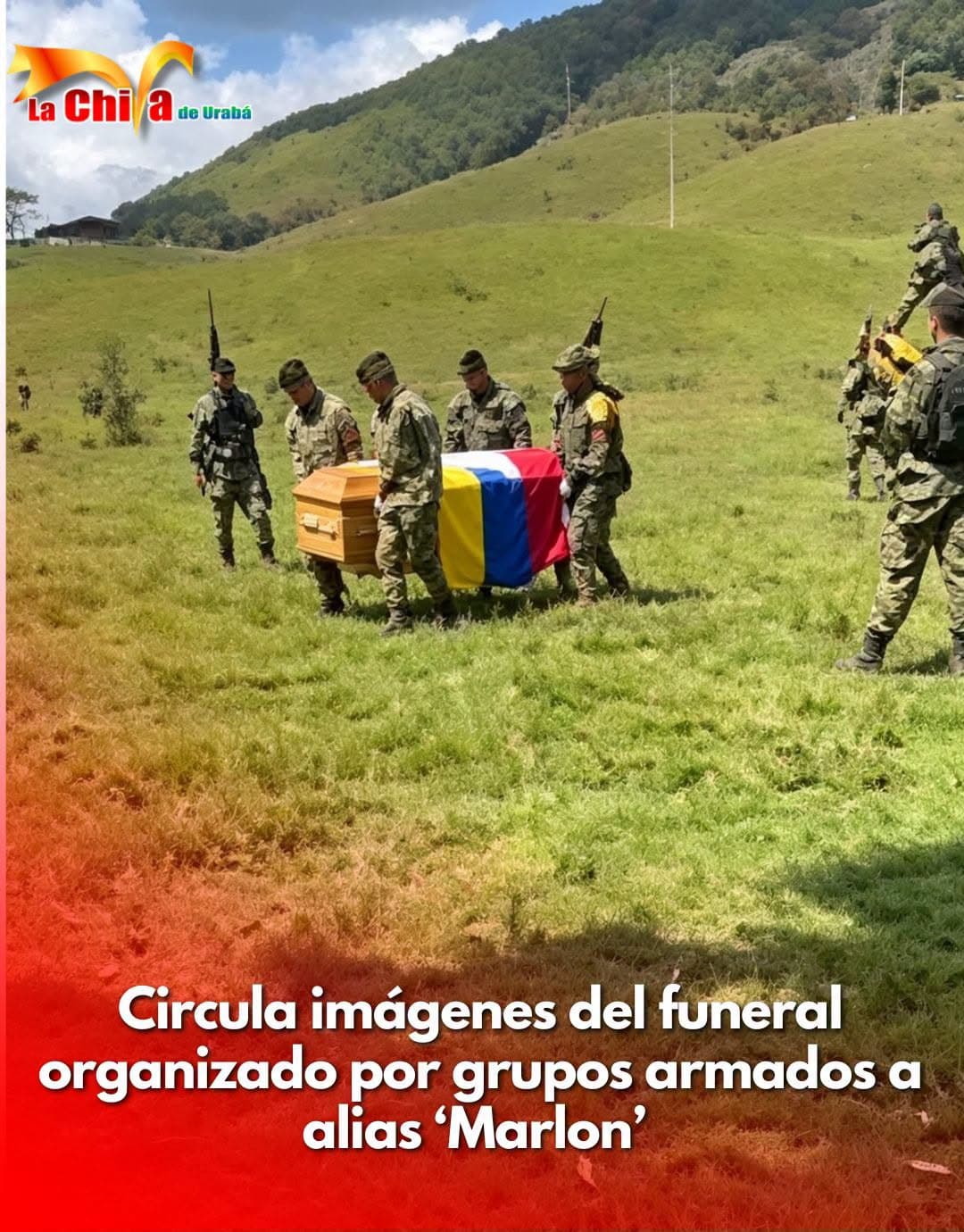 Fue sepultado  alias ‘Marlon’, muerto en operación militar en Buenaventura