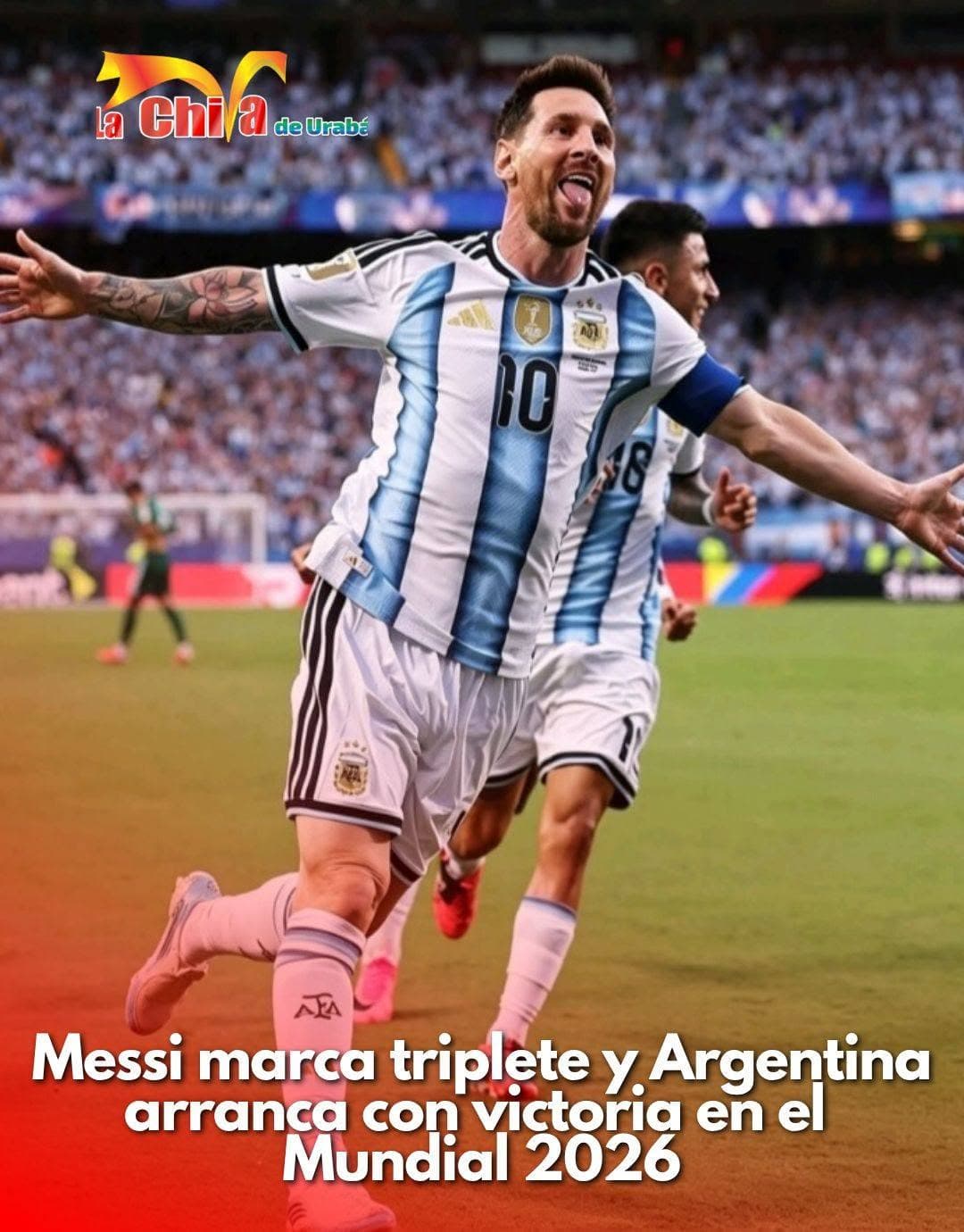 Lionel Messi guío a Argentina en su debut mundialista con histórico triplete ante Argelia